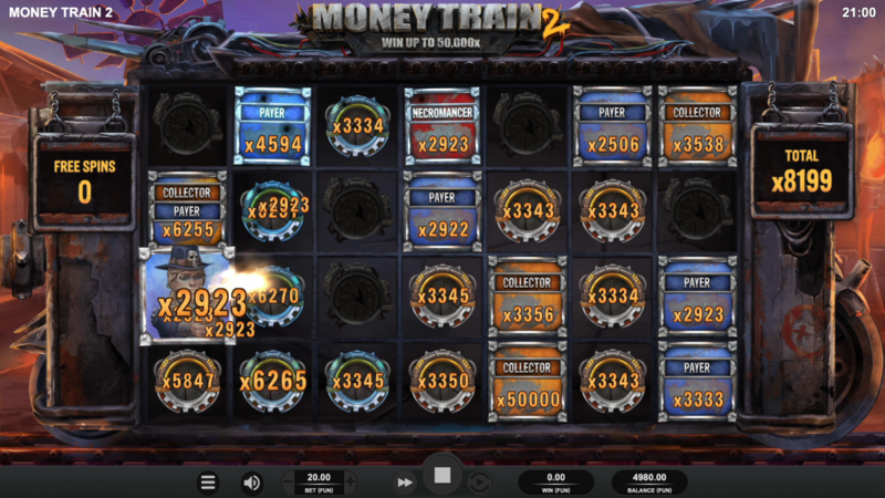 ทดลองเล่นสล็อต money train 2